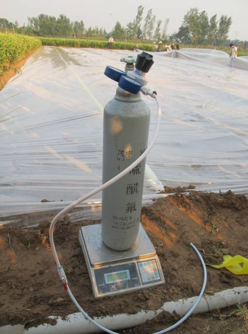 Agricultural Liquid Gas Sulfuryl Fluoride F2O2S/SO2F2 for Soil Fumigation with 99.8% Purity